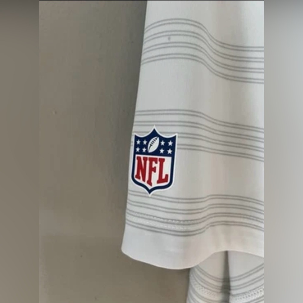 Nike Dri Fit Philadelphia Eagles Polo Shirt Men’s 4XL White NFL Golf - Picture 6 of 11